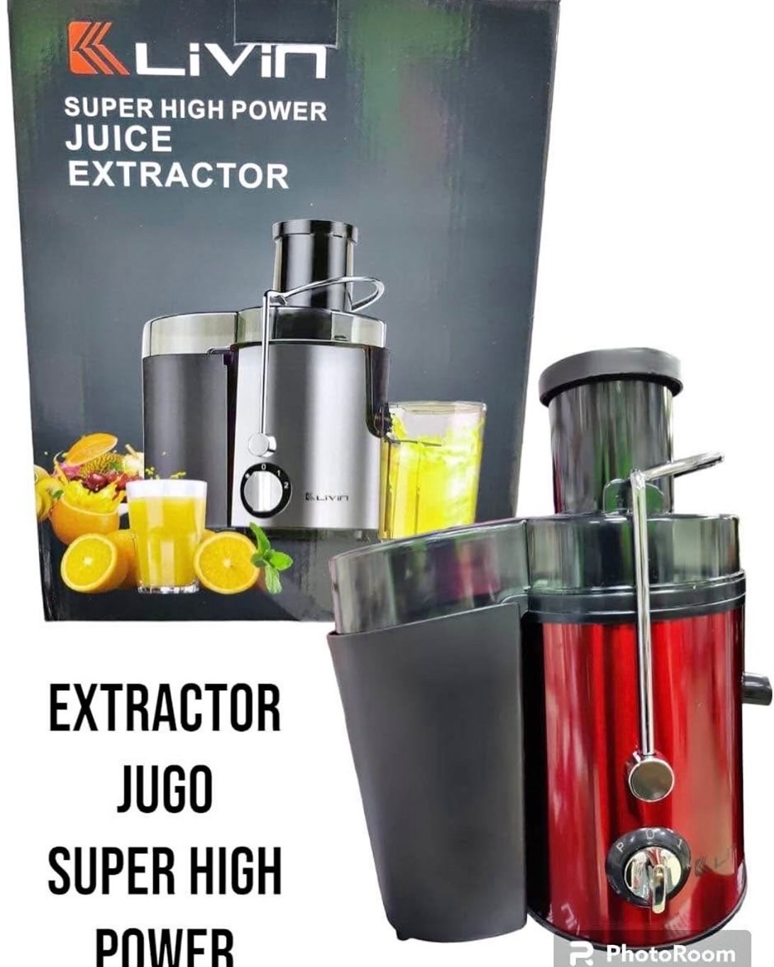 electrodomesticos - Extractor de jugo Livin.