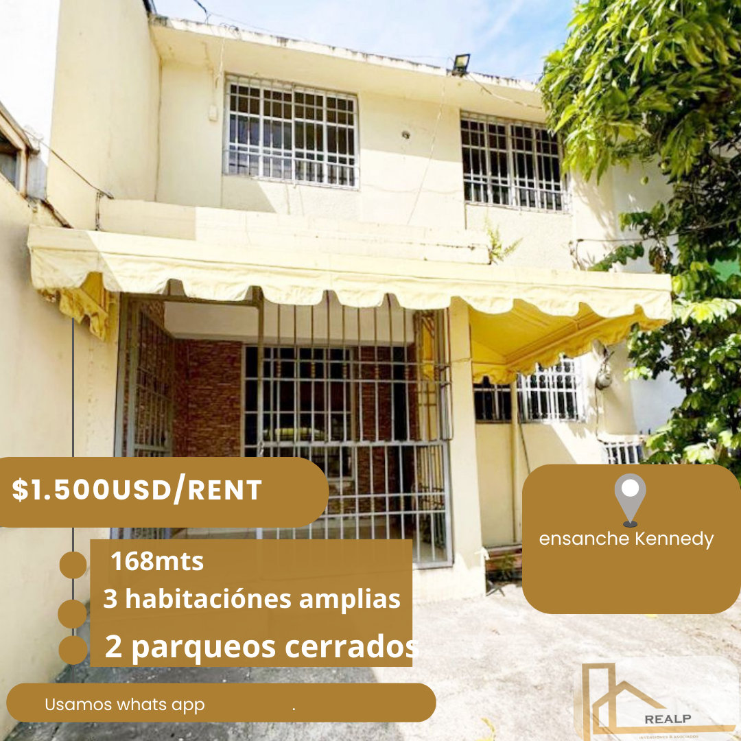 casas - casa en alquiler ideal para vivienda o negocio 
