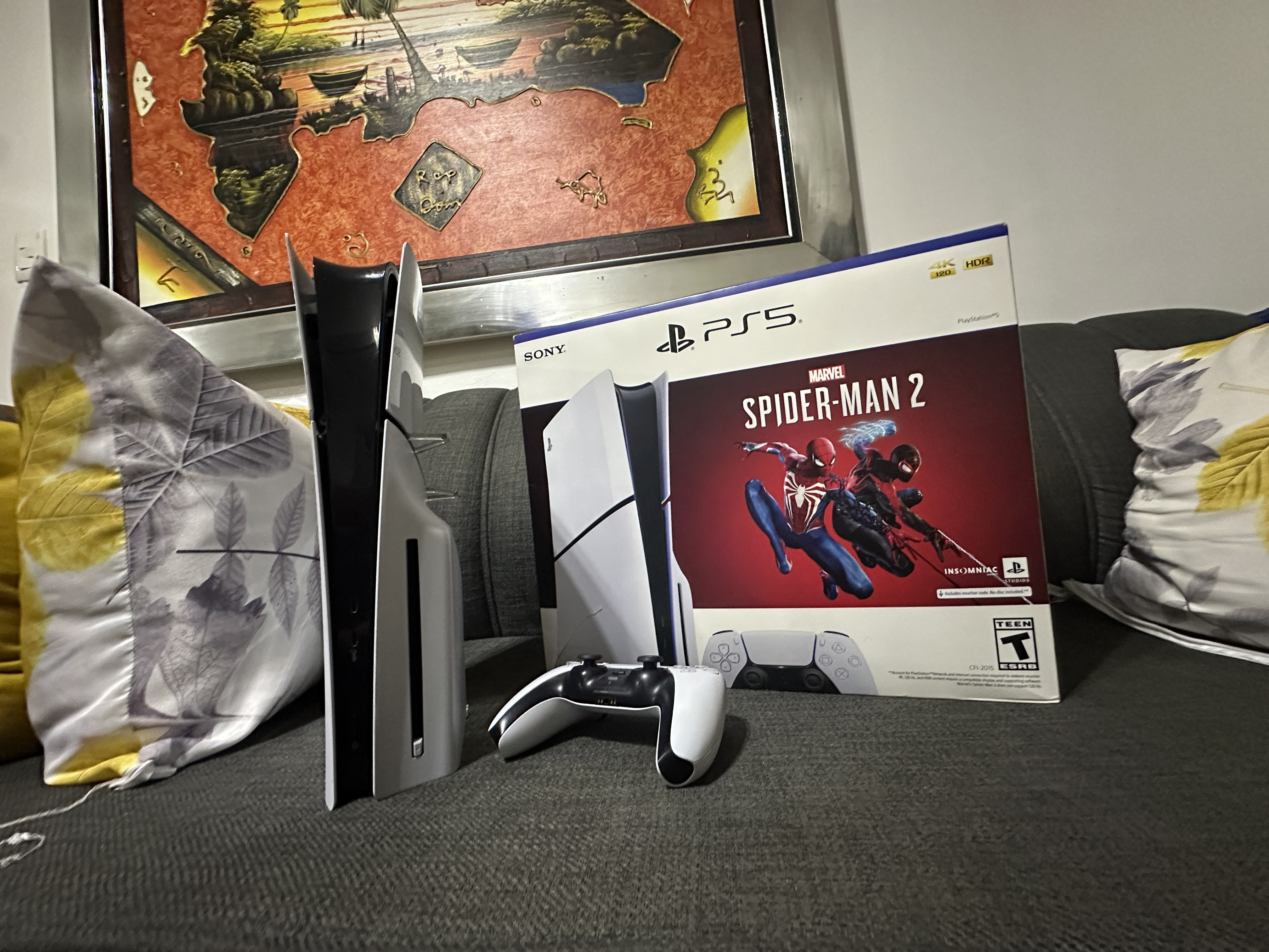 consolas y videojuegos - vendo ps5 slim versión disco 3