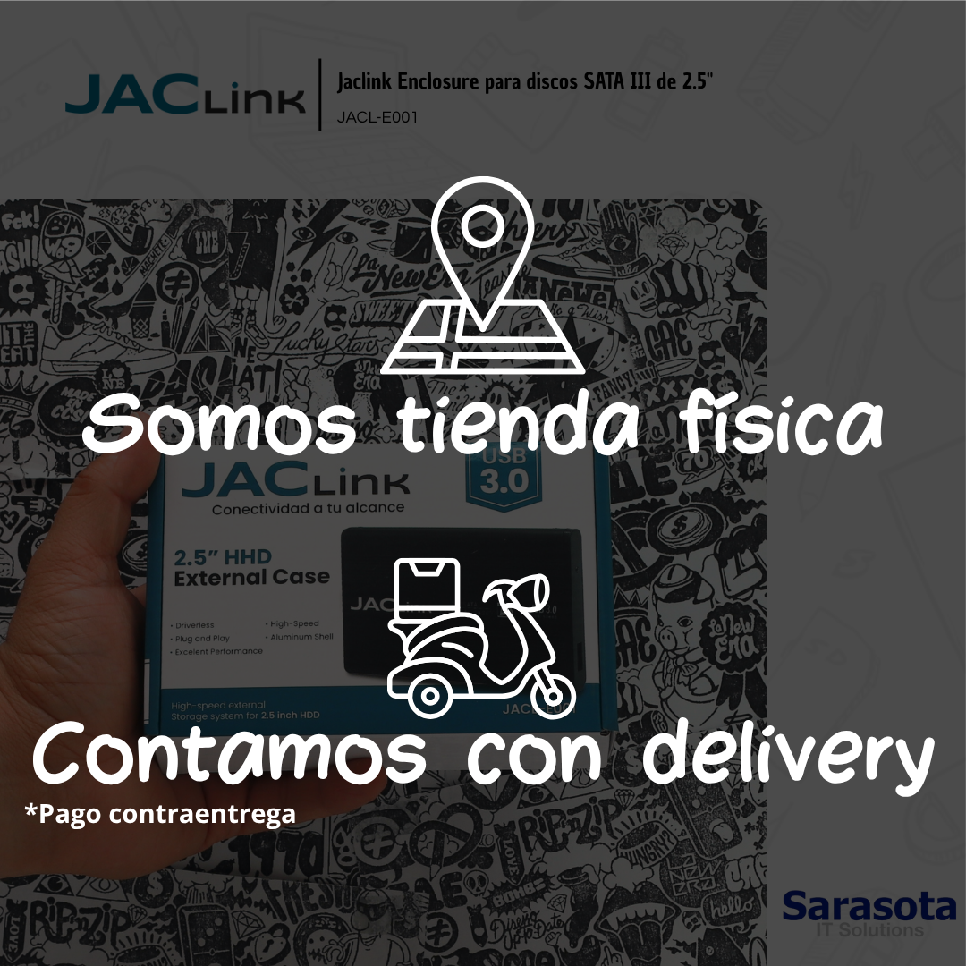 accesorios para electronica - Jaclink Enclosure para discos SATA III de 2,5 3