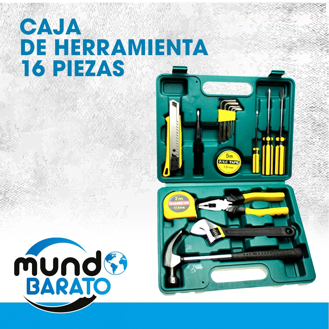 herramientas, jardines y exterior - Caja De Herramientas (16 Piezas) Regalos Hombre Mecanico 1