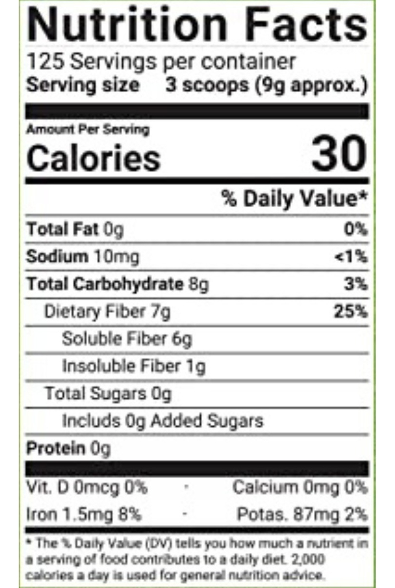Salud y Equipamiento Médico - Deal Supplement Psyllium Polvo 1