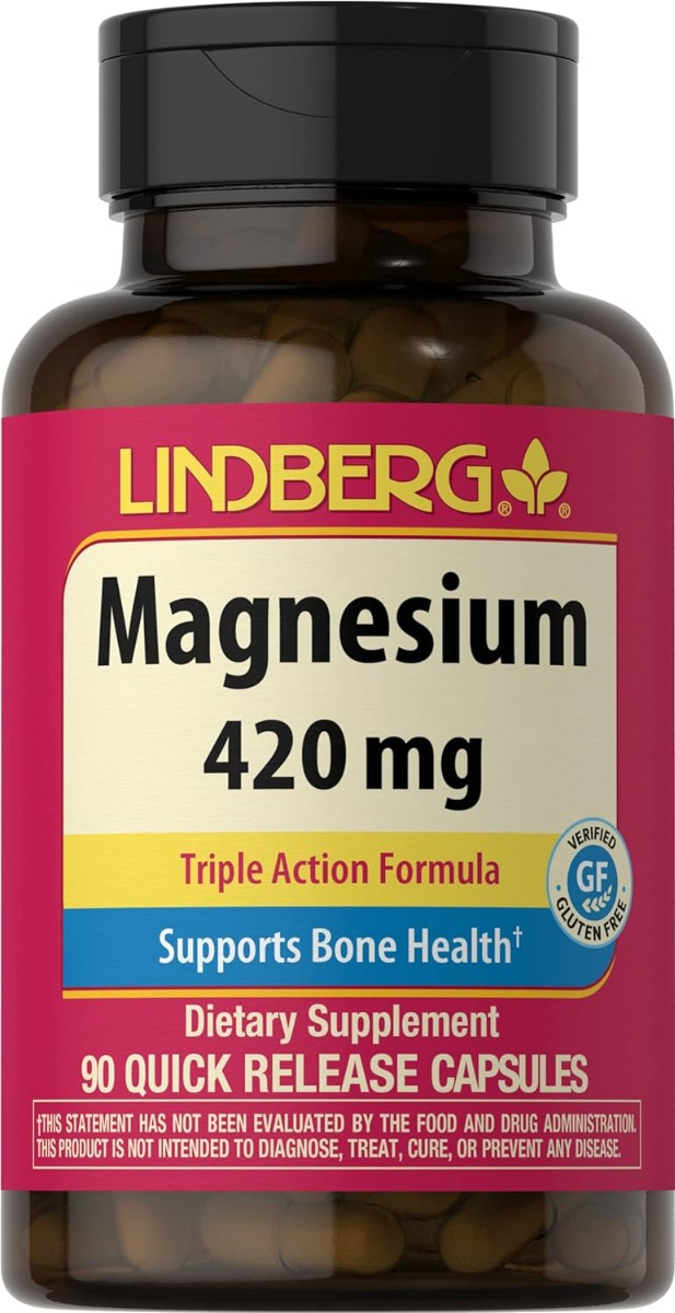 Salud y Equipamiento Médico - Complejo Magnesio 420mg 90 capsulas