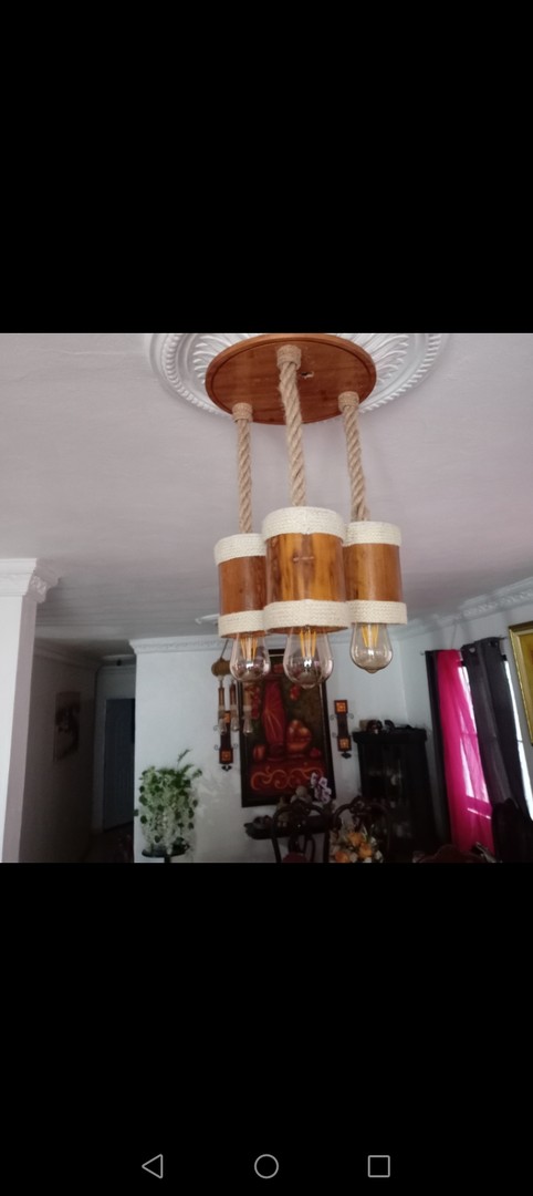 decoración y accesorios - Lámparas artesanales 4