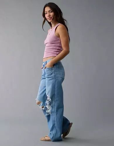 ropa para mujer - Viste A la moda american eagle jeans. 5