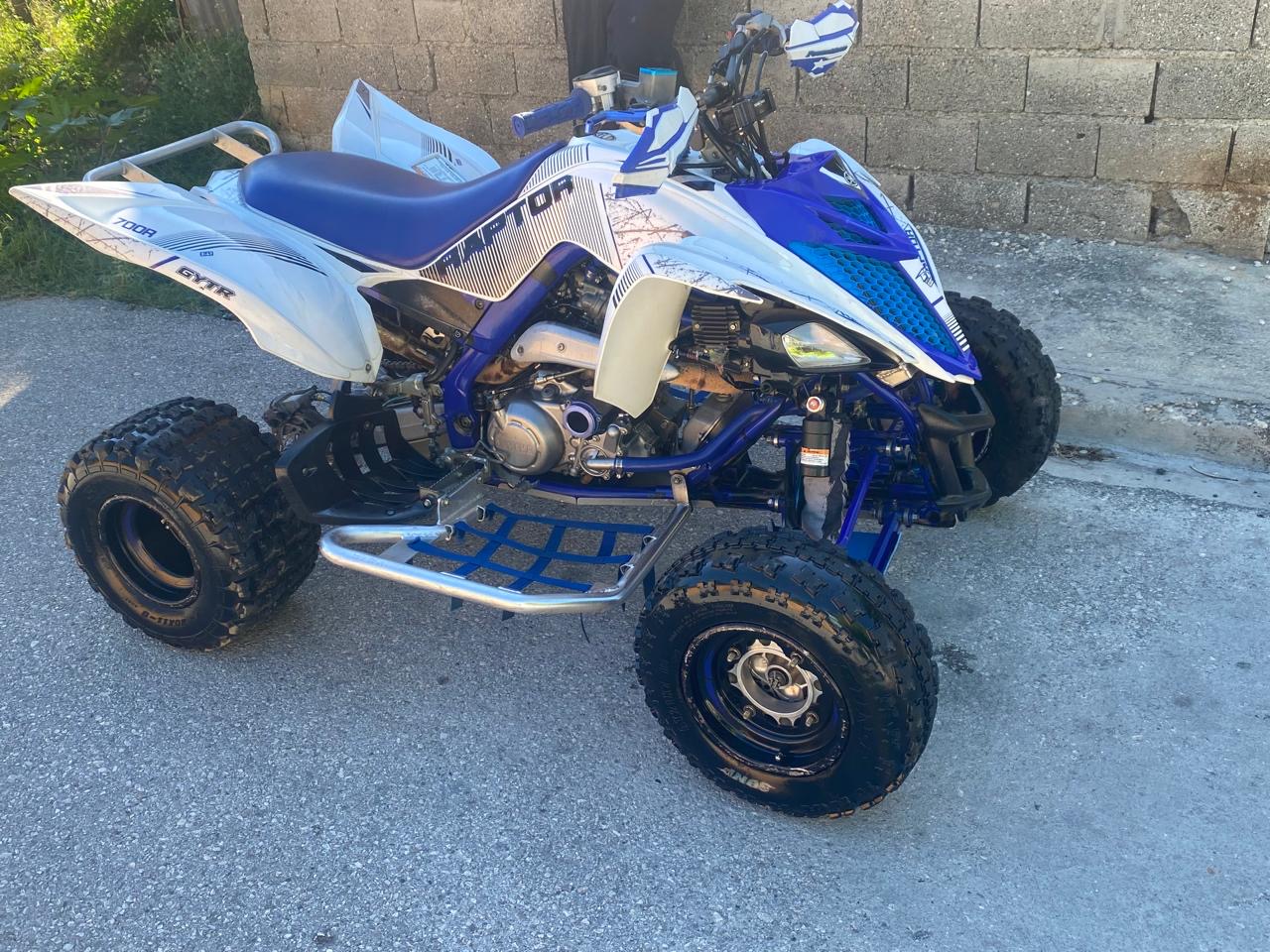 otros vehiculos - Yamaha raptor 700r Año 2017  Placa y seguro al día 1