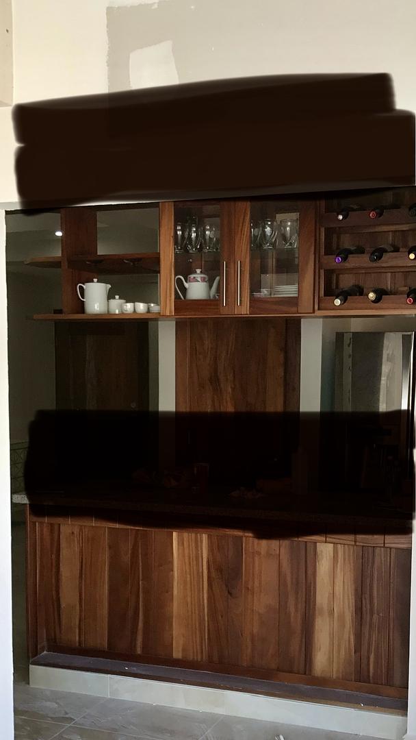 cocina - Mueble de cocina en Caoba 1