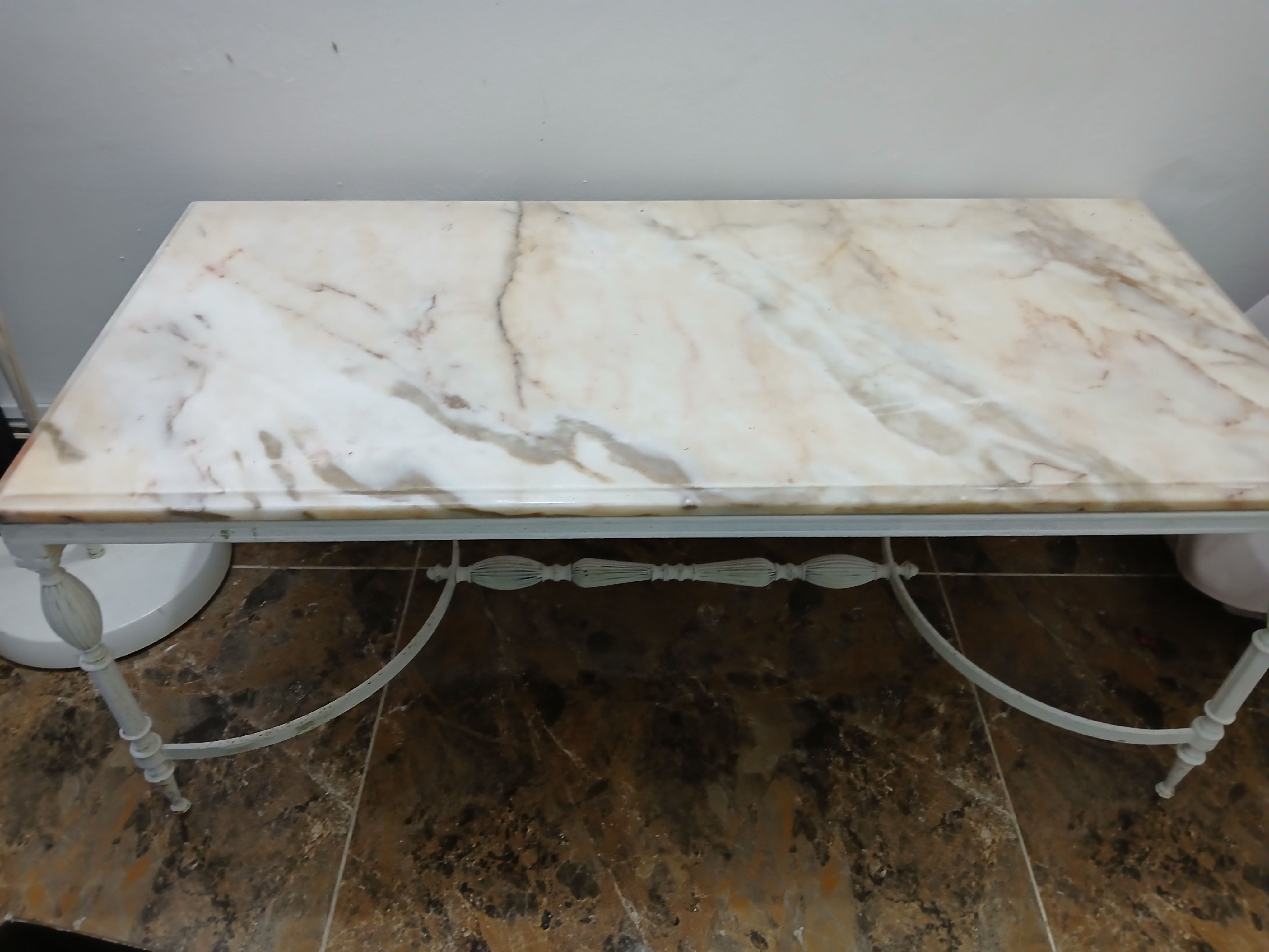 arte y antigüedades - Mesa tope Marmol 