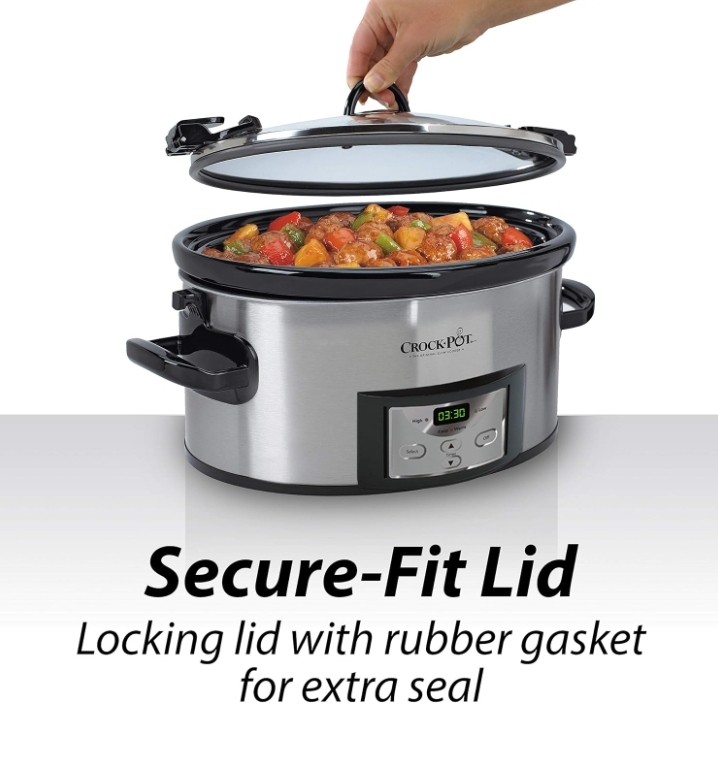 cocina - LA ORIGINAL OLLA DE COCIDO LENTO, MARCA CROCK POT DE 6 LITROS. 3