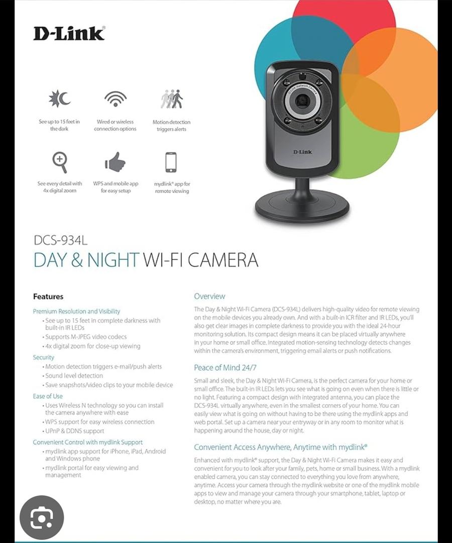 camaras y audio - Cámara WiFi 1