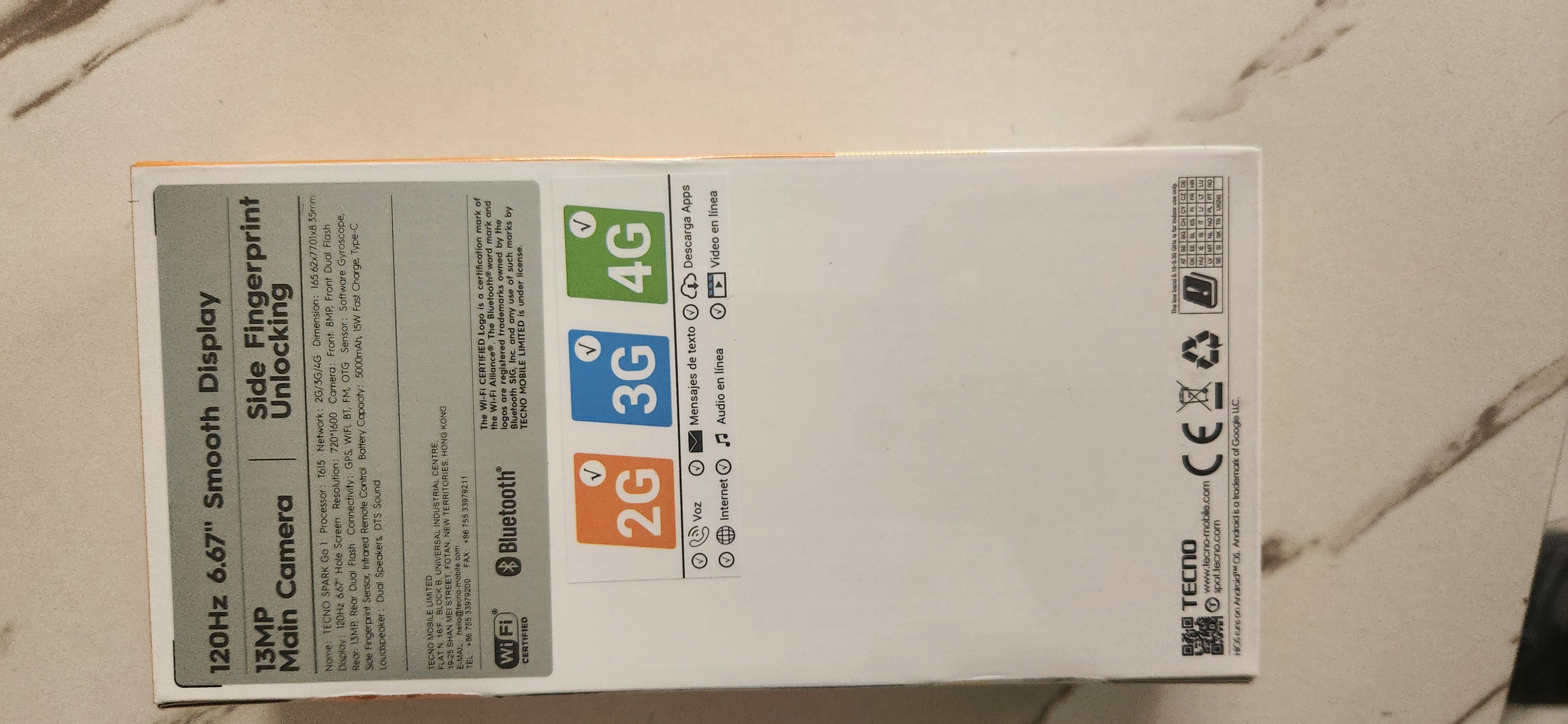 celulares y tabletas - celular tecno spark 128gb 2