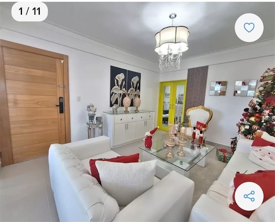 apartamentos - Venta de apartamento en altos de arroyo hondo distrito nacional de 167mts 