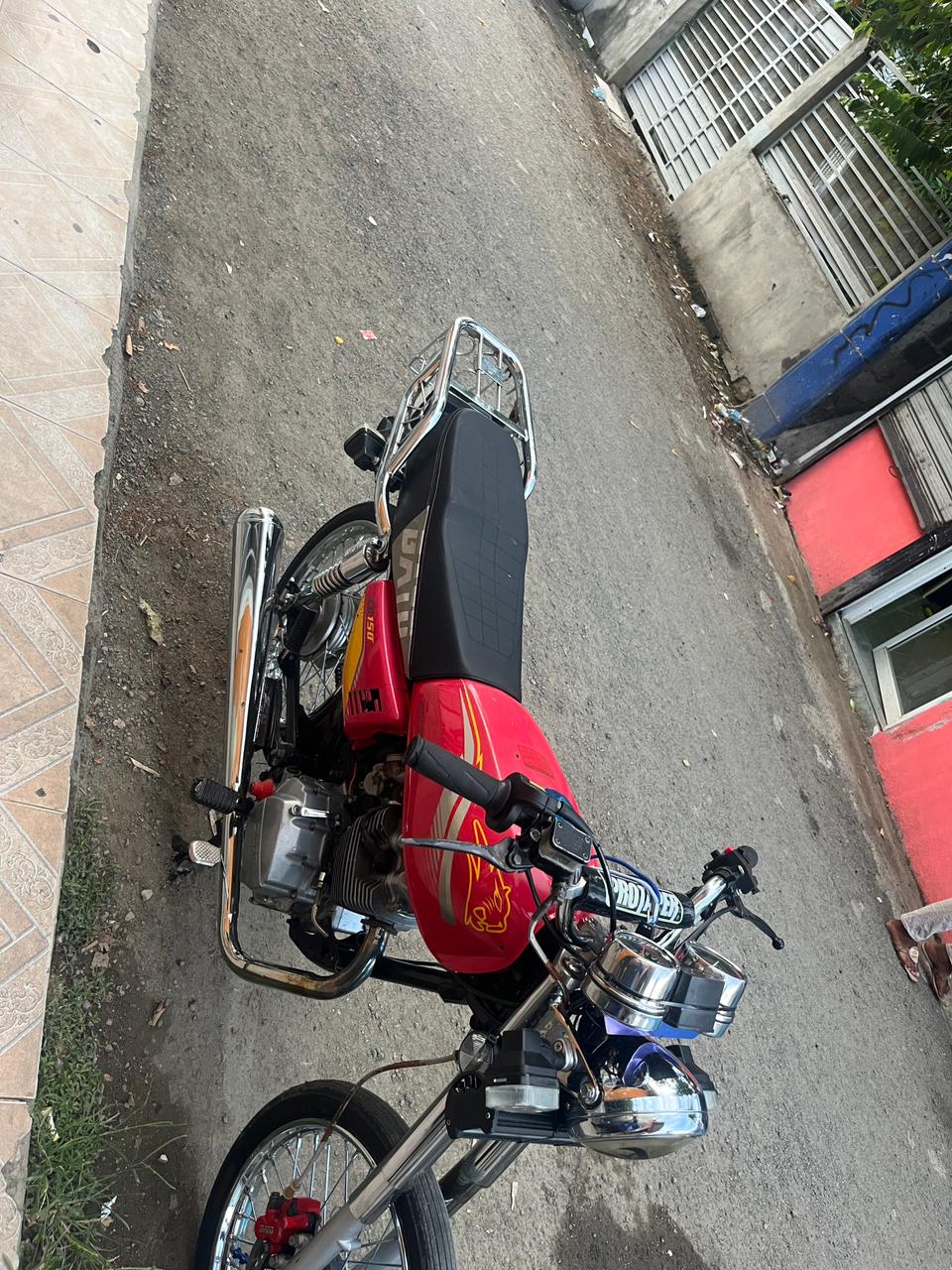 motores y pasolas - motor súper gato rojo CG 150 hecho a 200 único dueño  2