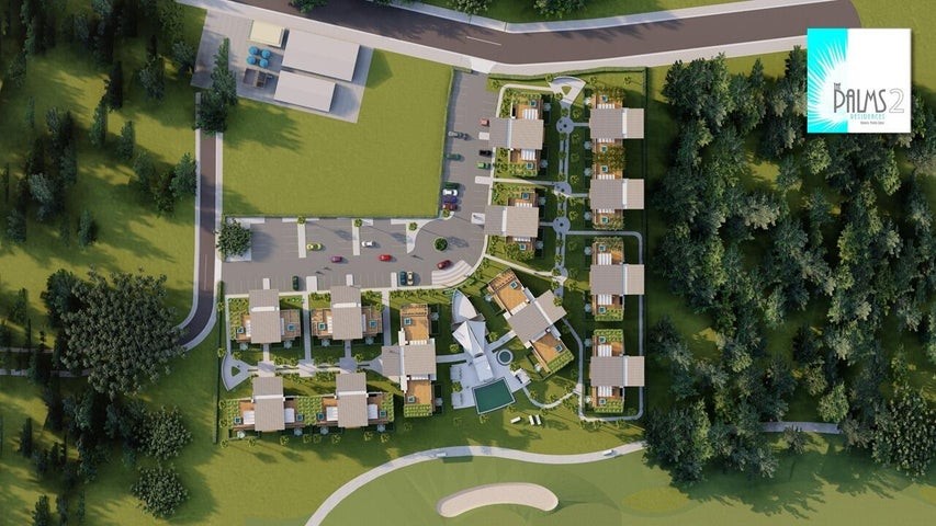 apartamentos - Proyecto en venta Punta Cana #23-1115 un dormitorio, piso bajo, balcón.
 7