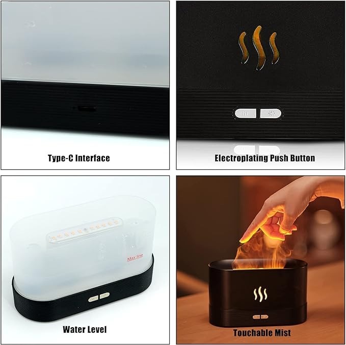 decoración y accesorios - DIFUSOR DE AROMA TIPO FLAMA 3