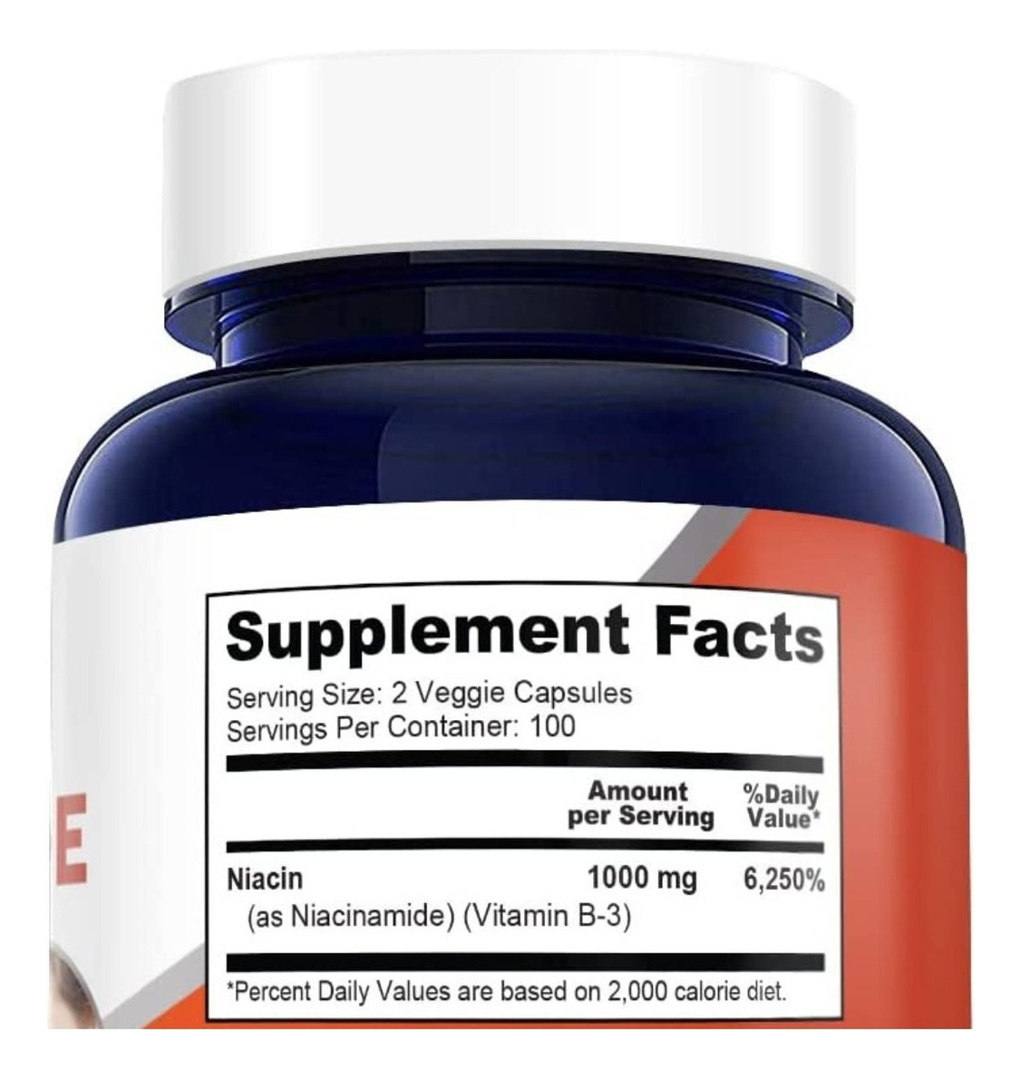 Salud y Equipamiento Médico - Niacinamida 1000mg 200 Cap Nusapure 1