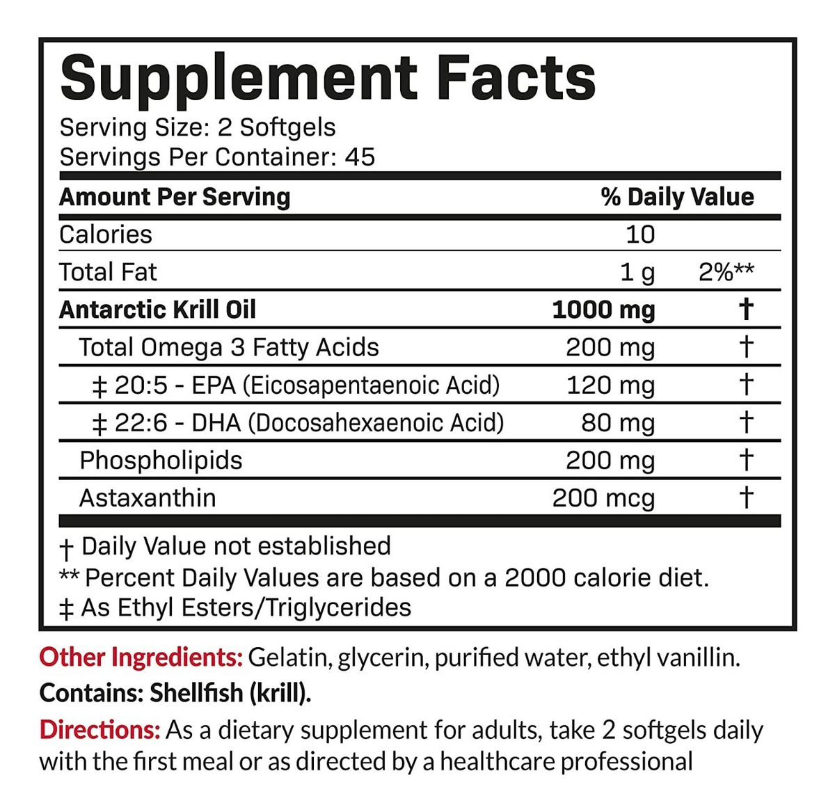 Salud y Equipamiento Médico - Aceite Krill 1000mg Futurebioti - - Unidad A $2143 1