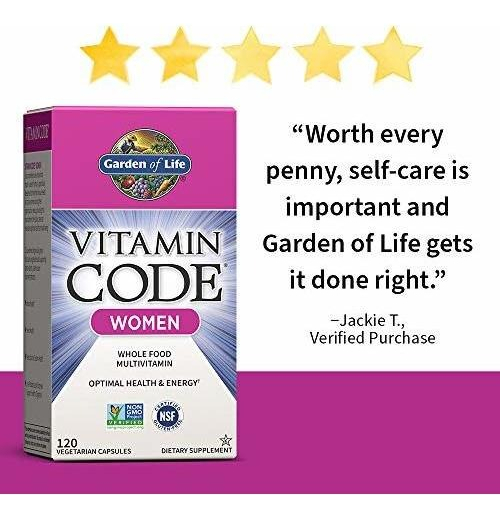Salud y Equipamiento Médico - Garden Of Life Multivitaminico Para Mujeres, 120 Capsulas, A 3