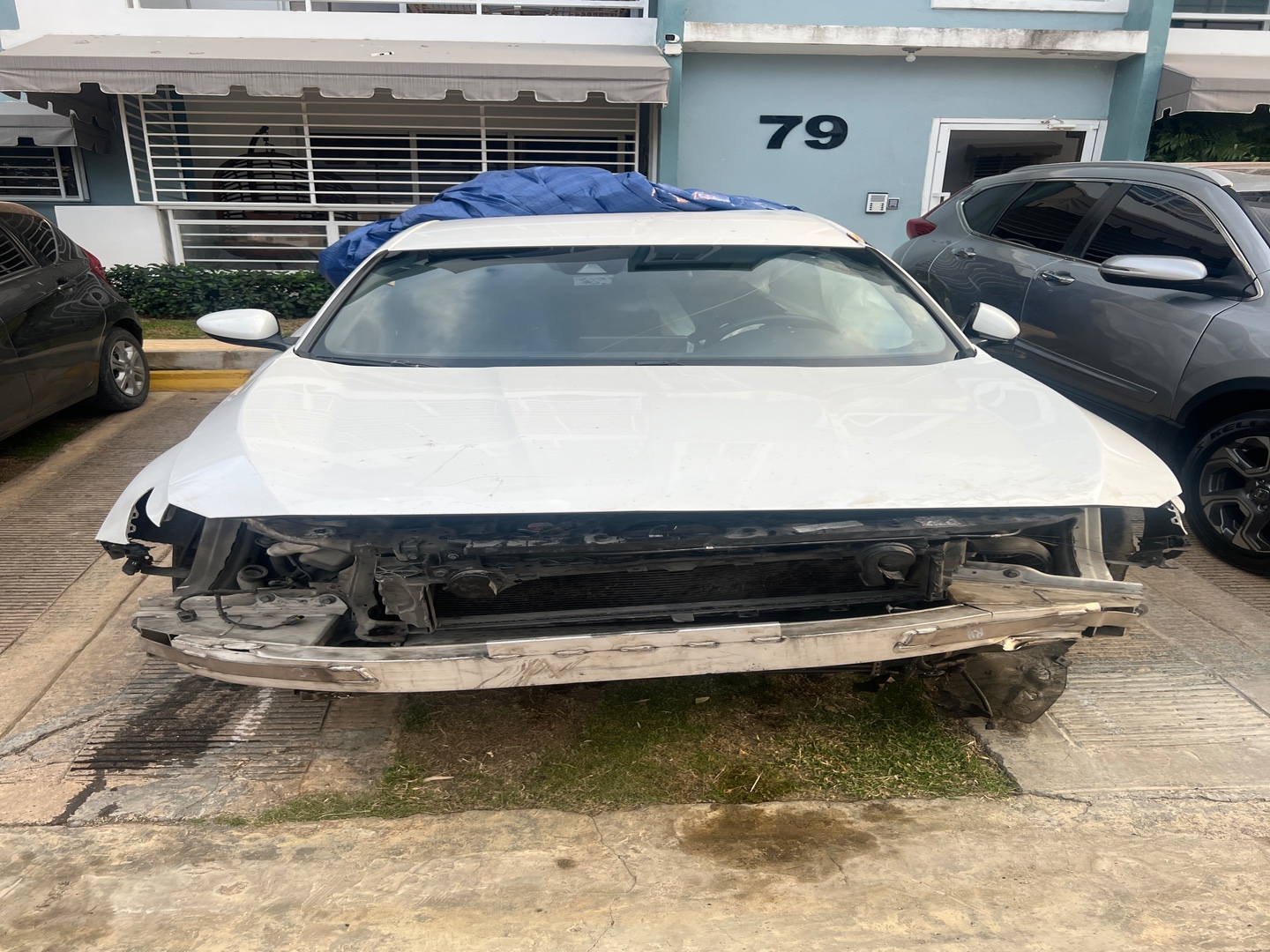carros - Honda accord 2019, chocado