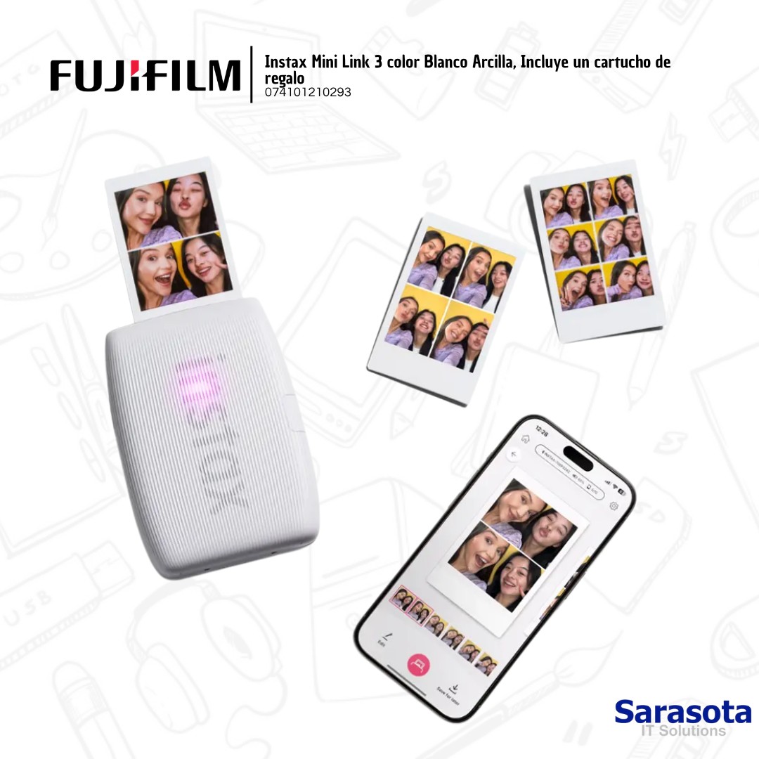 camaras y audio - FujiFilm Instax Mini Link 3 Impresora fotos 2