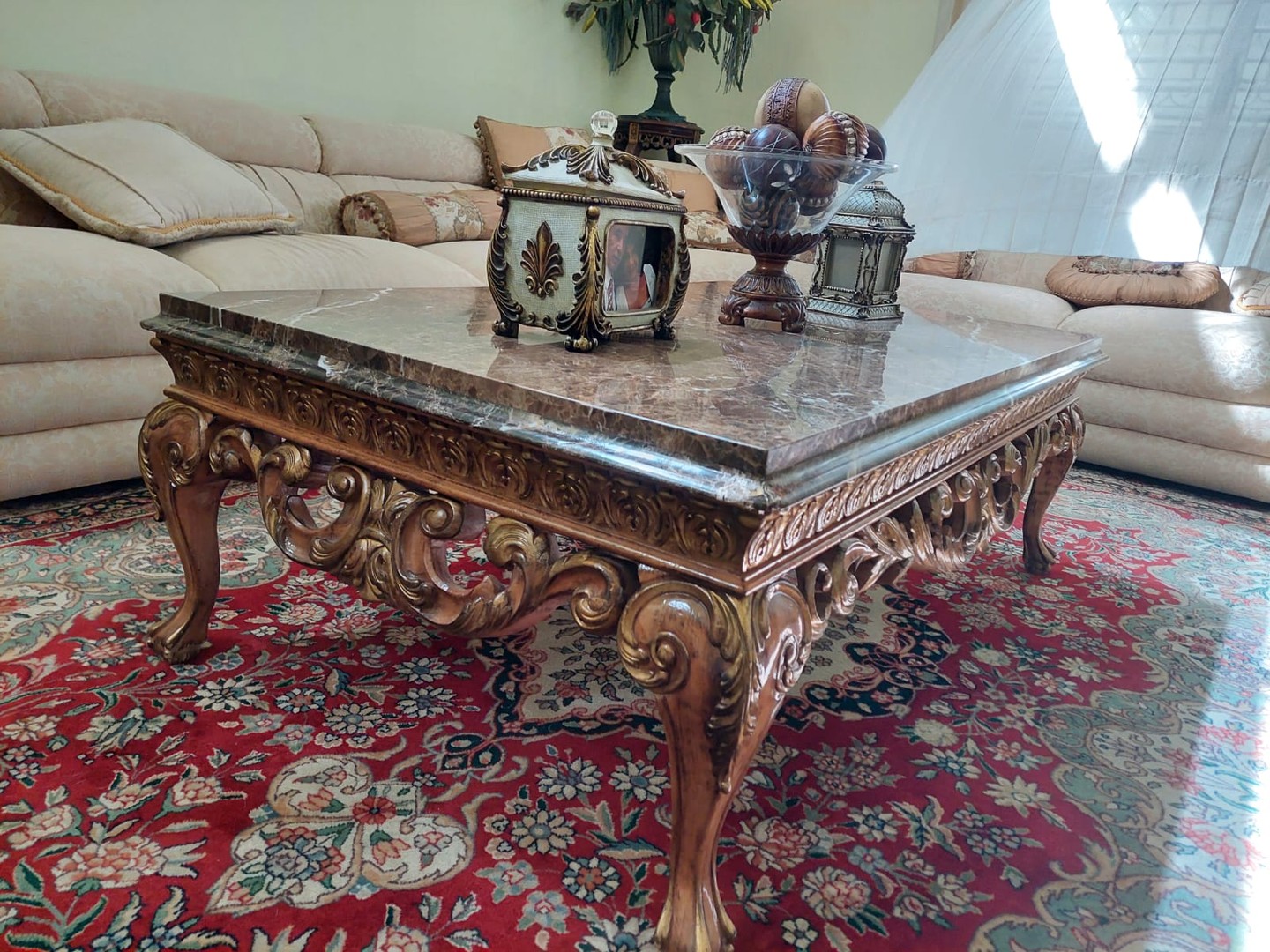 muebles y colchones - Vendo Hermoso juego de sala (SOFA, MESA Y BUTACAS)
 6