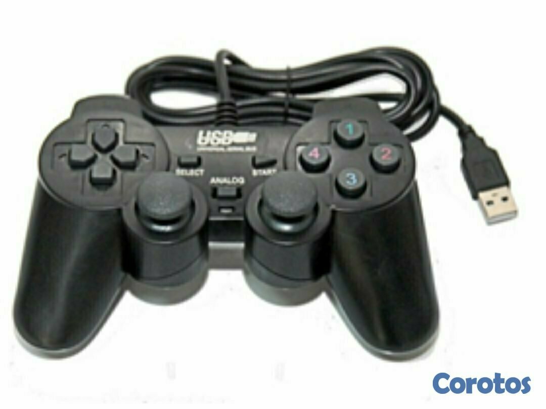 computadoras y laptops - GAMEPAD AGILER USB 10 BOTONES DE ALTA CALIDAD  (AGI-4010)