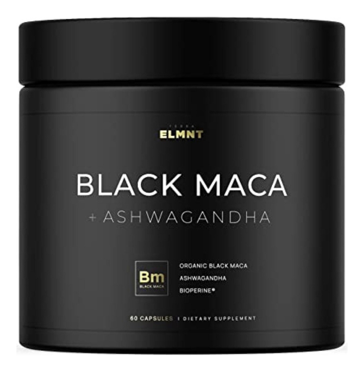 Salud y Equipamiento Médico - Elmnt - Maca Negra 60 Cápsulas 0