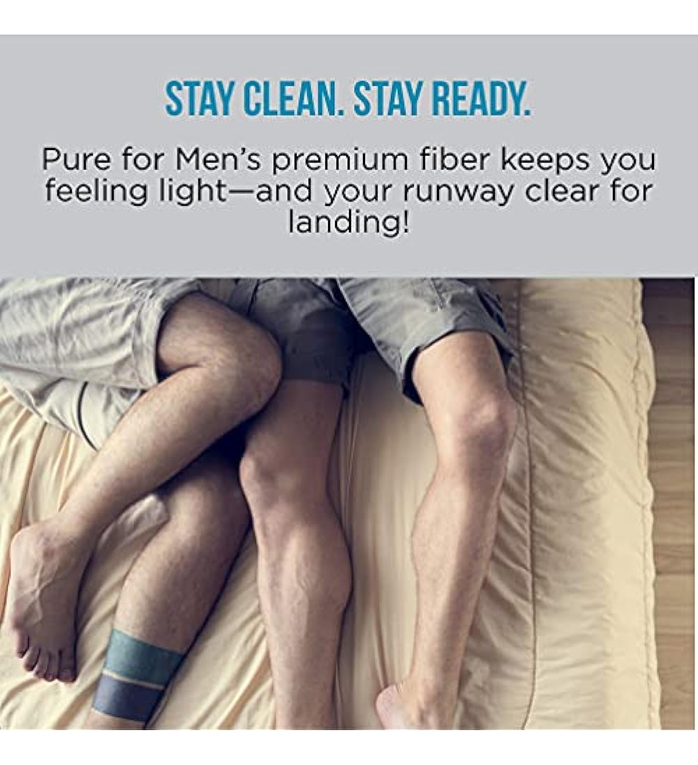 Salud y Equipamiento Médico - Pure For Men - El Suplemento De Fibra De Limpieza Vegana 60 3