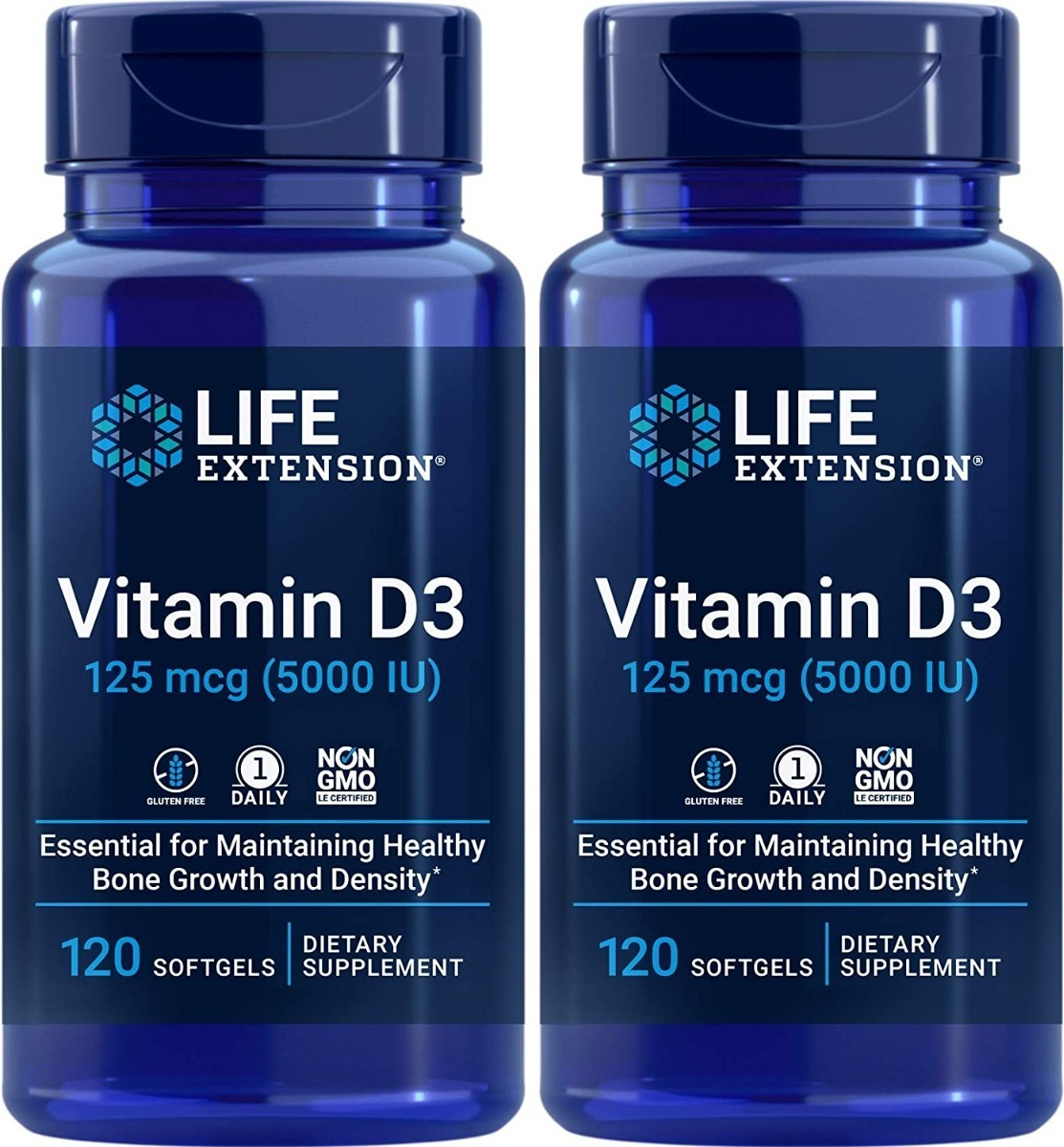 Salud y Equipamiento Médico - Vitamina D3 5000iu Life Extension 0