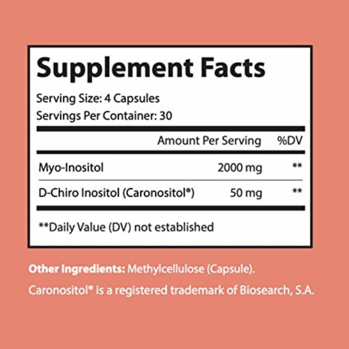 Salud y Equipamiento Médico - Inositol 120caps - Nutriumph 1