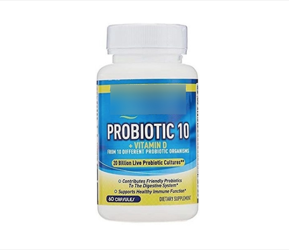 Salud y Equipamiento Médico - Probiotico 10 Con Vitamina D 0