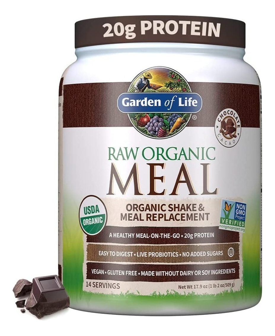 Salud y Equipamiento Médico - Proteina Chocolate Garden Life