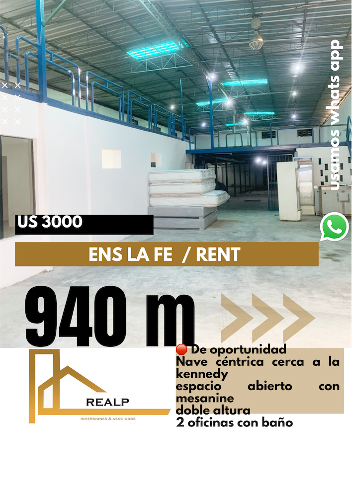 oficinas y locales comerciales - De oportunidad nave en alquiler 0