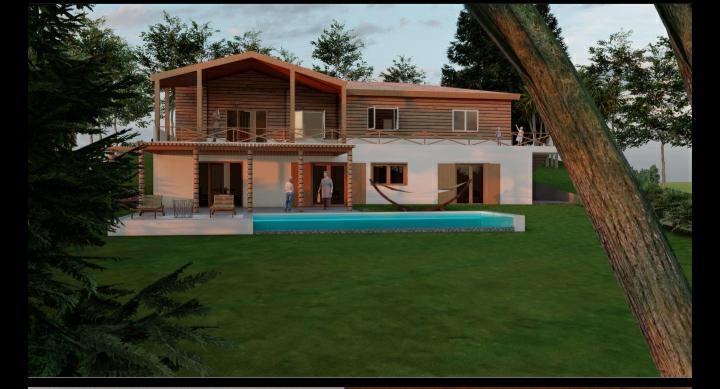 casas vacacionales y villas - Vendo acogedora villa en proyecto vacacional de pedro brand, carretera la cuaba. 4