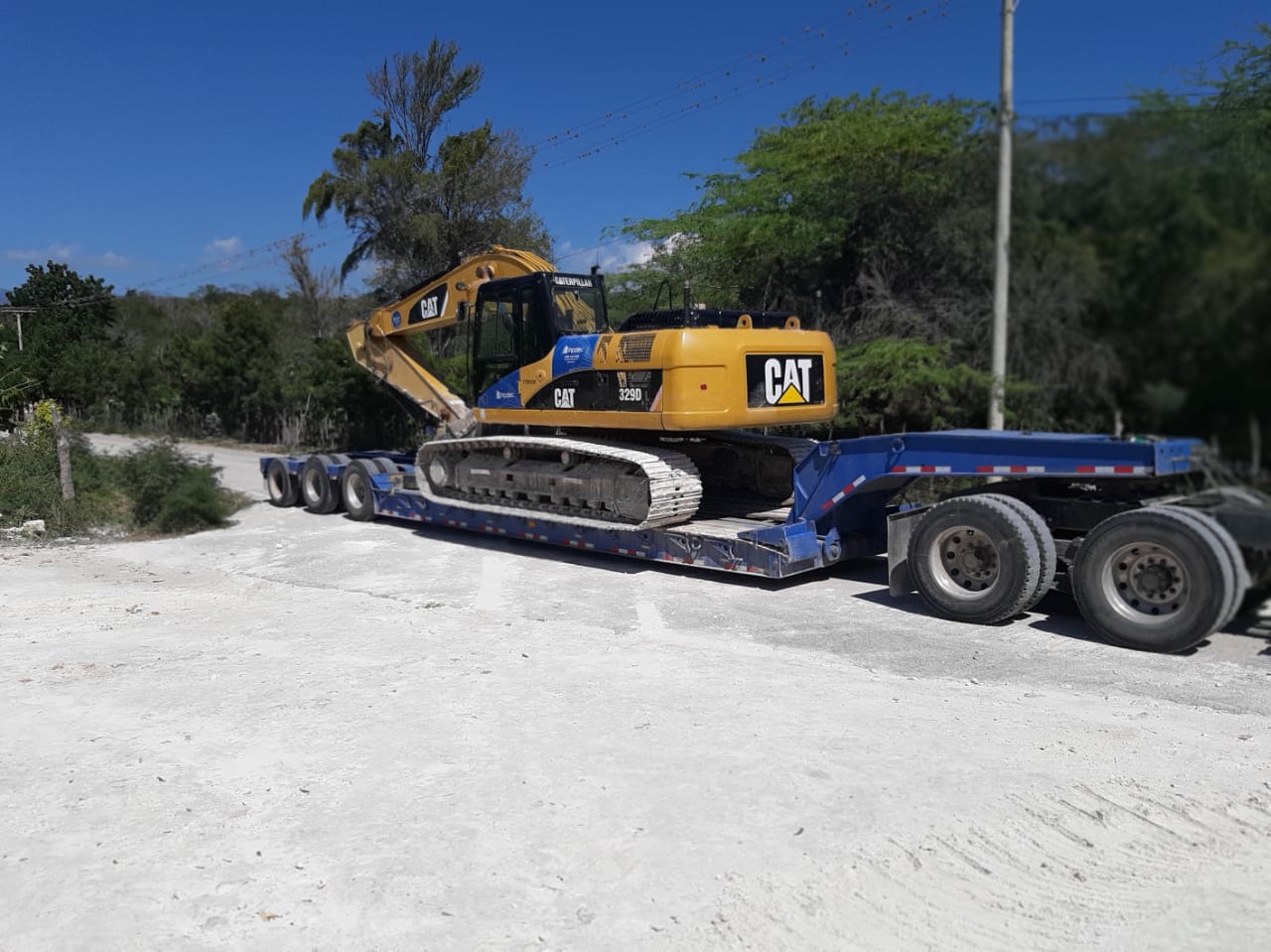 camiones y vehiculos pesados - Excavadora Caterpillar 329 DL 2010-Excelente Cond 2