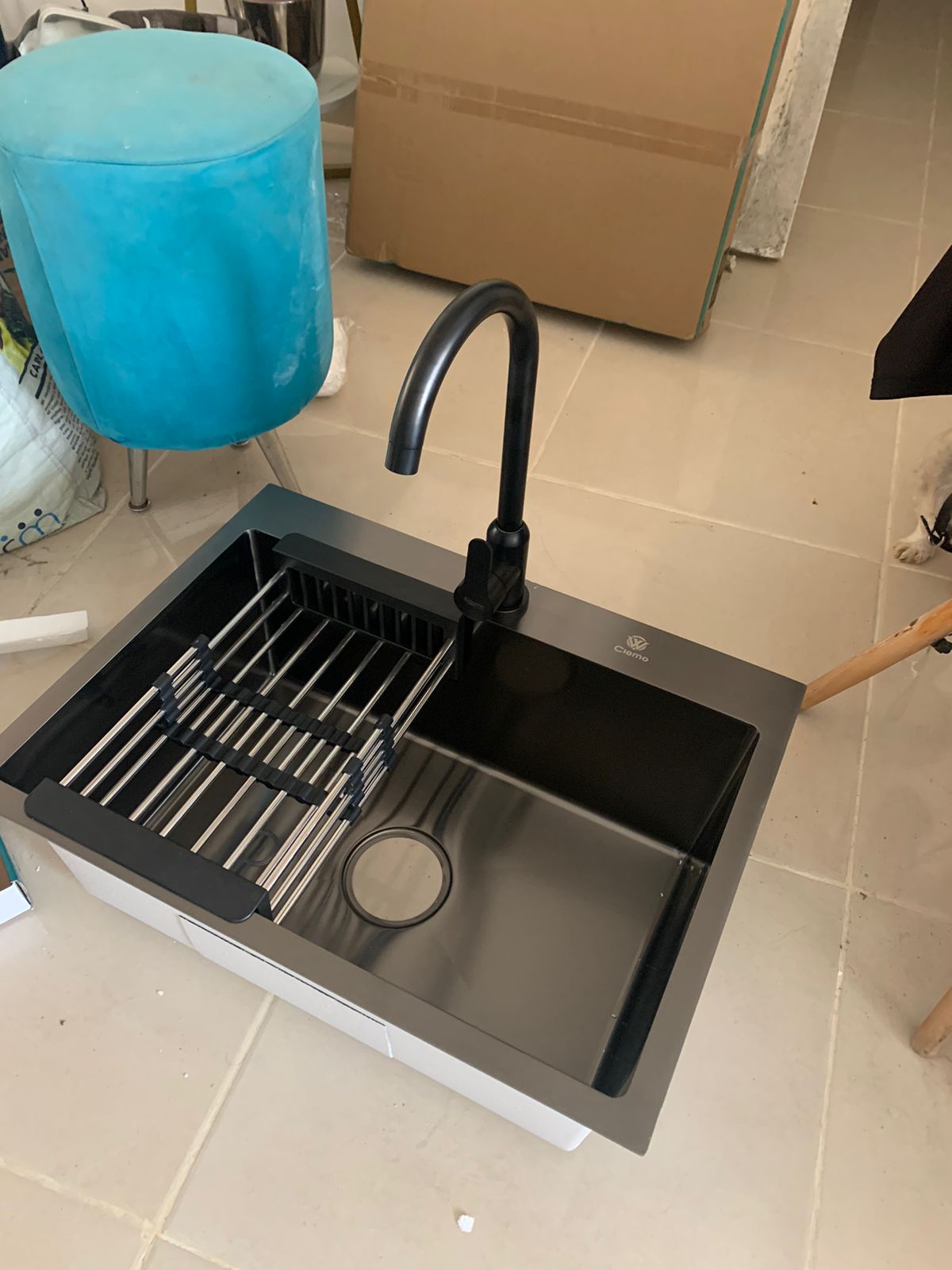 cocina - Fregadero en acero inoxidable  1