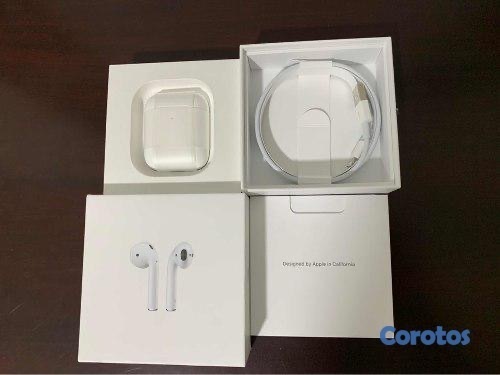 camaras y audio - Airpods 2da generacion 1.1, estuche con carga inal 3