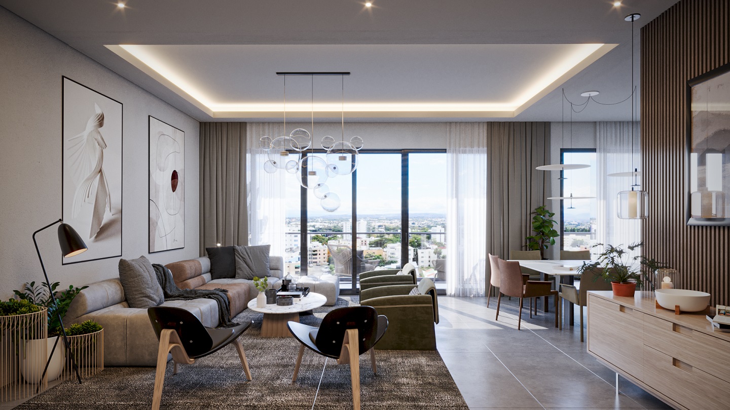 apartamentos - APARTAMENTO EN VENTA RINCON LARGO - SANTIAGO. 2