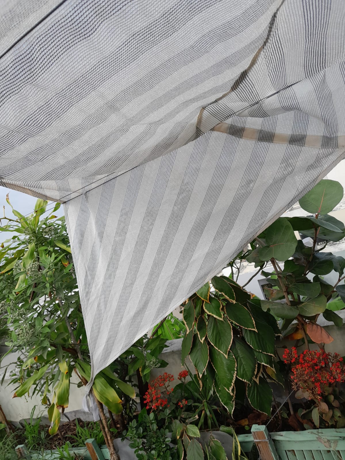 herramientas, jardines y exterior - ENVIROSHADE- Toldo, carpa rectangular con tela 4
