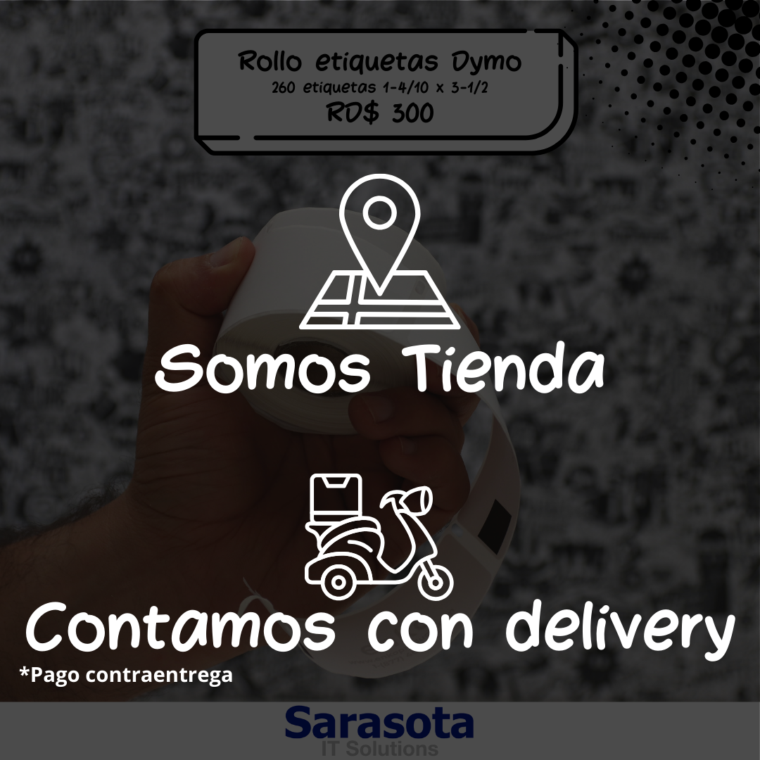 accesorios para electronica - Dymo Rollo Etiquetas 260 impresora térmica 1