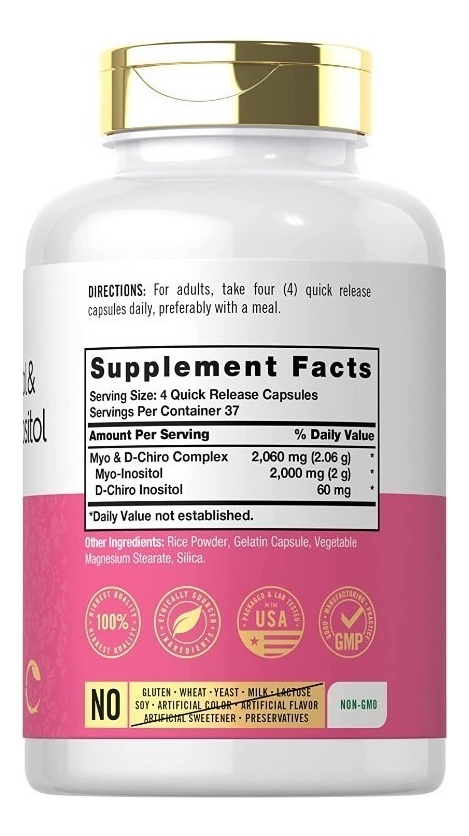 Salud y Equipamiento Médico - Mio-inositol Y D-chiro Inositol 1