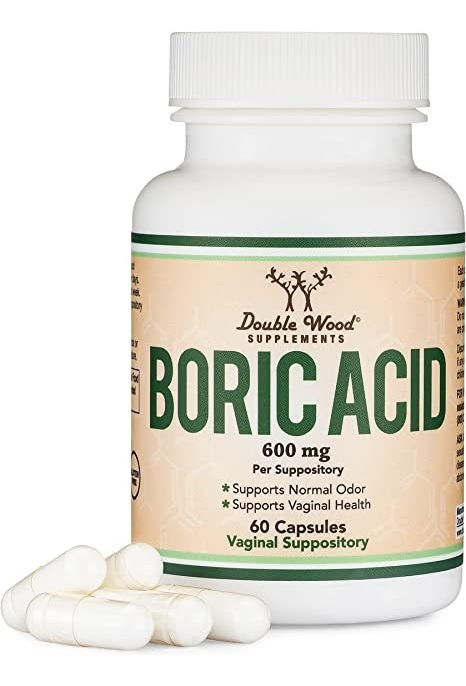 Salud y Equipamiento Médico - Boricad Acid 60 Cap 600 Mg - Unidad
