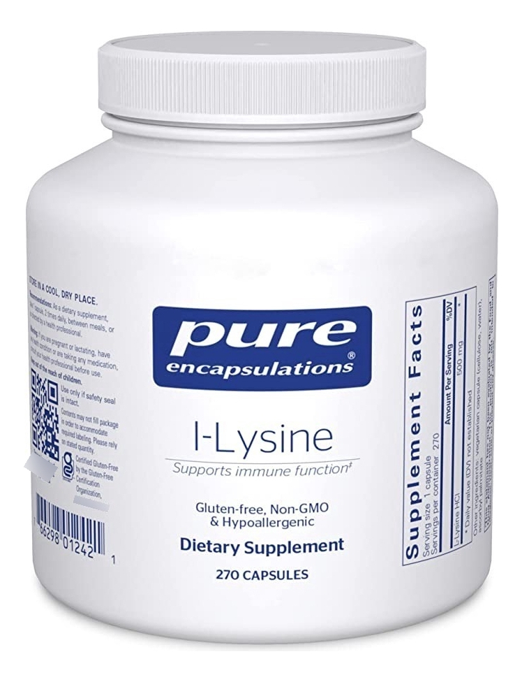 Salud y Equipamiento Médico - L-lisina - Pure Encapsulations 0