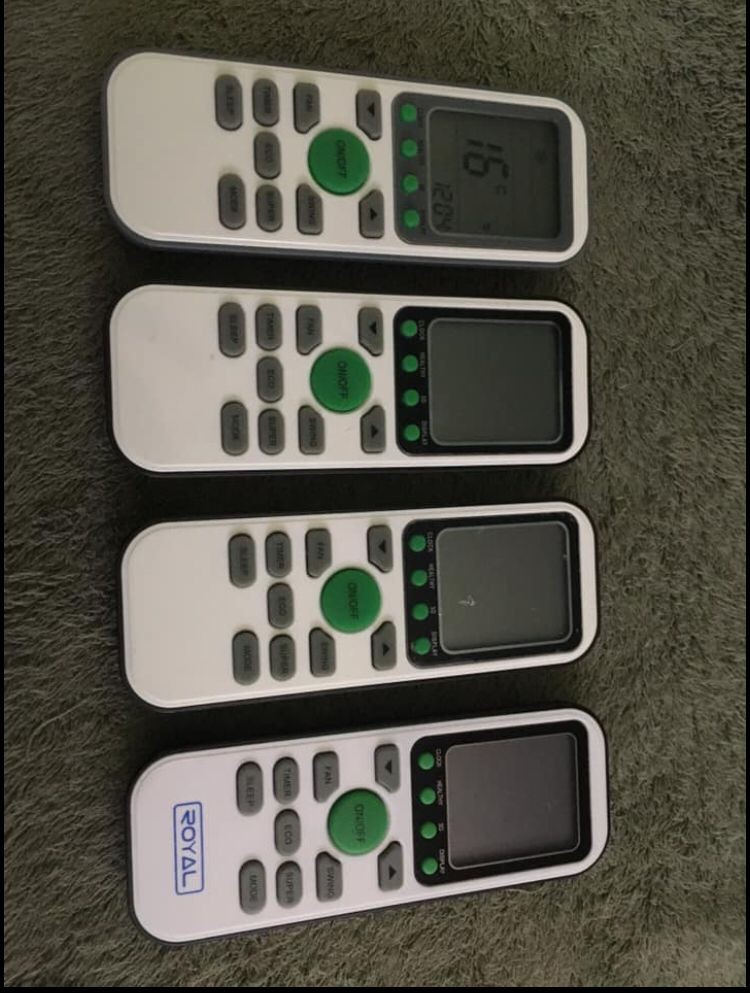 aires acondicionados y abanicos - Control Remoto original para aire acondicionado ROYAL y TCL 0