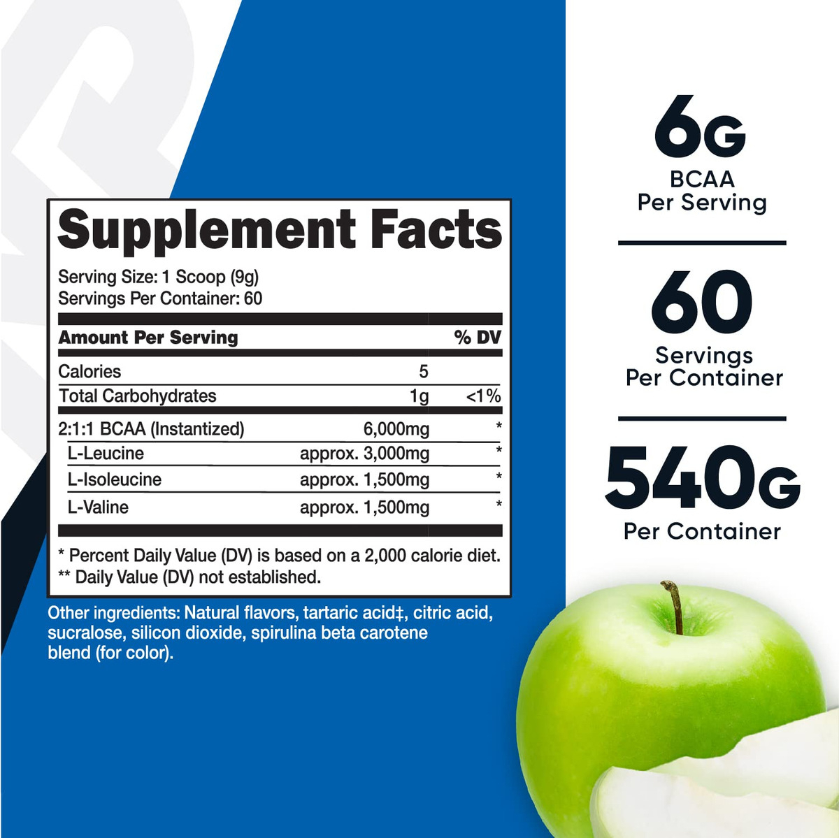 Salud y Equipamiento Médico - Bcaa Polvo 2:1:1 Nutricost 1