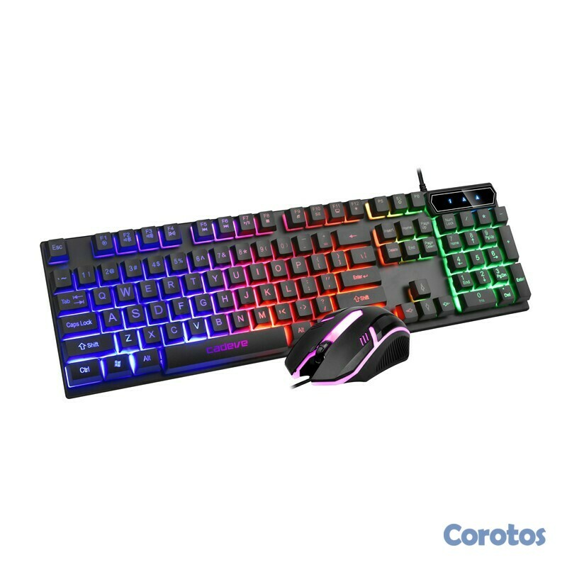 otros electronicos - Teclado y Mouse gaming Cadeve-9122 1