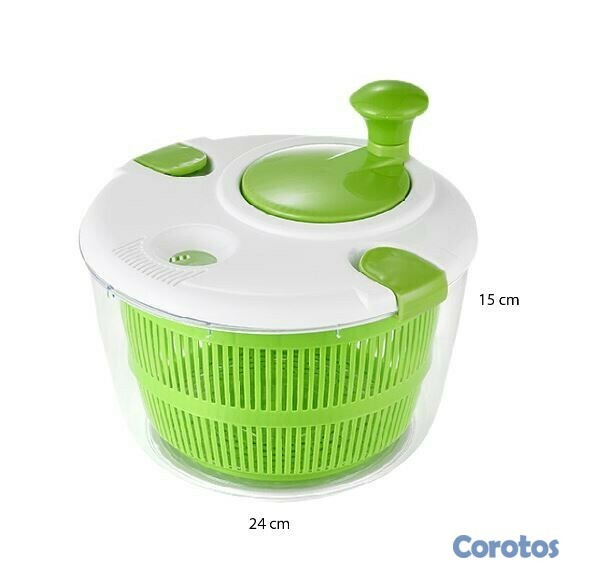 cocina - Escurridor de vegetales, lava y seca tus vegetales en pocos minutos 2