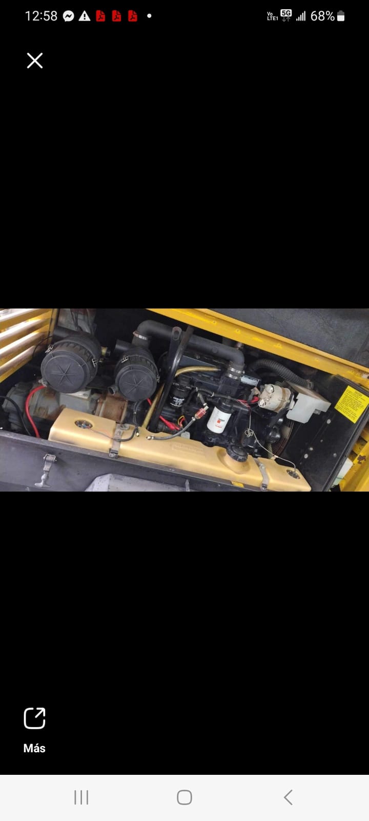 equipos profesionales - COMPRESOR ATLAS COPCO 185 CFM 809-486-2587 5