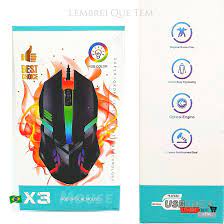 accesorios para electronica - Mouse Gaming USB X3 - Resistente, Preciso y con Es 3