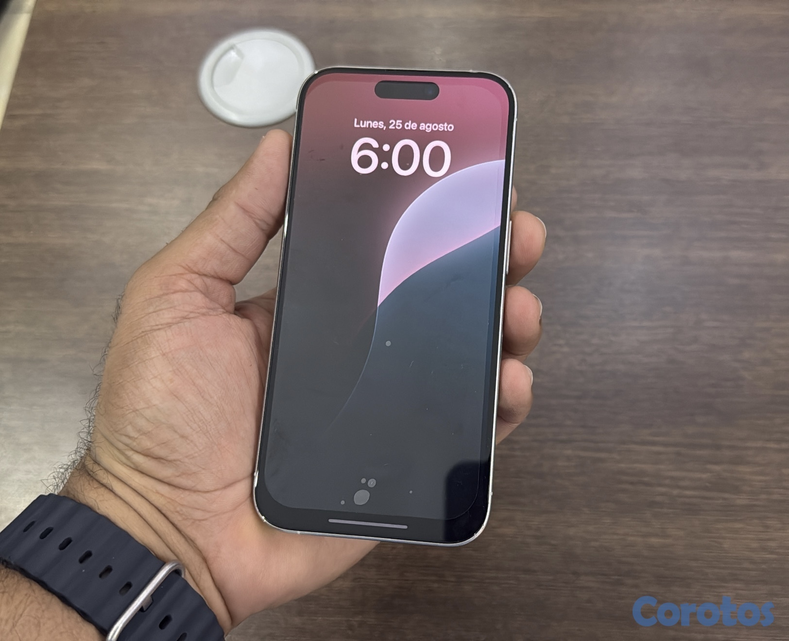 celulares y tabletas - iPhone 15 PRO 512GB Silver Como Nuevo RD$ 47,500 N 2